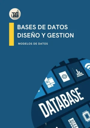 Portada del ebook gratuito sobre modelos de bases de datos: jerárquico, en red, relacional y orientado a objetos.